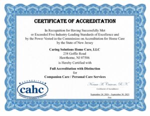 Home Care Hawthorne NJ - Caring Solutions Home Care R